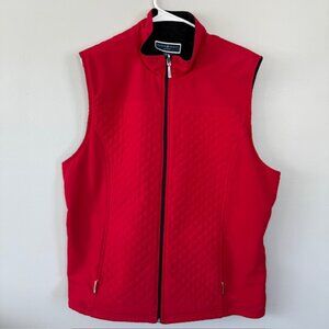 Karen Scott Red Vest Like New  XXL